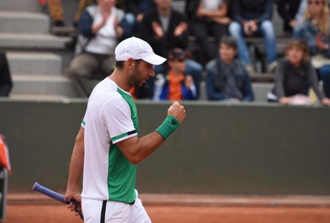 Santiago González, hace historia en Roland Garros