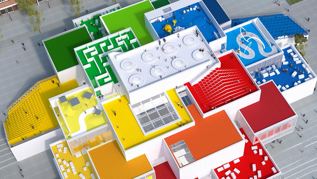 LEGO construye una casa en tamaño real.