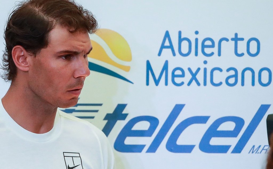 Nadal lidera roster del Abierto Mexicano de Acapulco 2019
