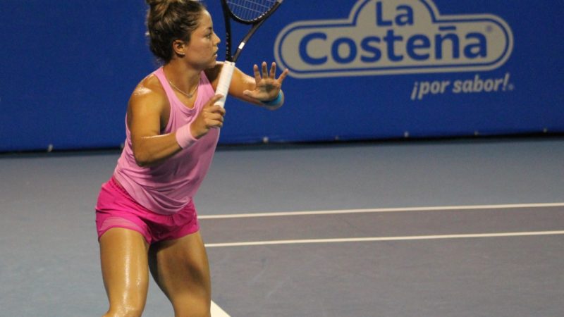 Renata Zarazúa sigue dando alegrías en el Abierto Mexicano de Tenis