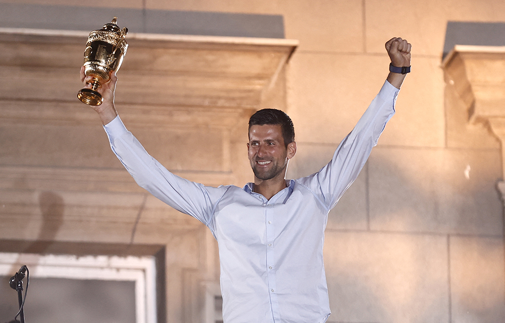 Djokovic, campeón de Wimbledon por séptima vez