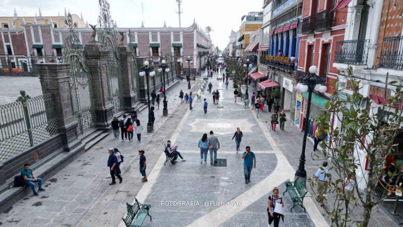 Puebla se une a la tendencia mundial de hacer calles peatonales: ¿qué calles serán?